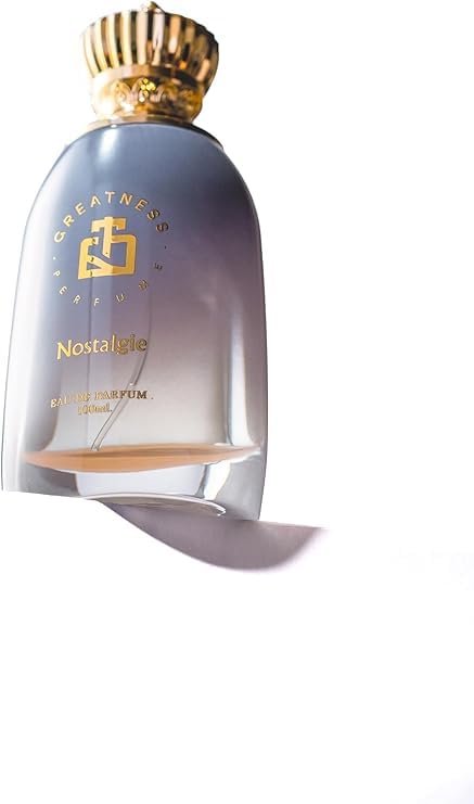 Greatness Nostalgie Eau de Parfum – Long-Lasting Unisex Arabic Perfume with Oud, Rose, Dry Wood and Ambergris – Bold, Tender Luxury Fragrance for Men and Women, Elegant Bottle, 100 ml