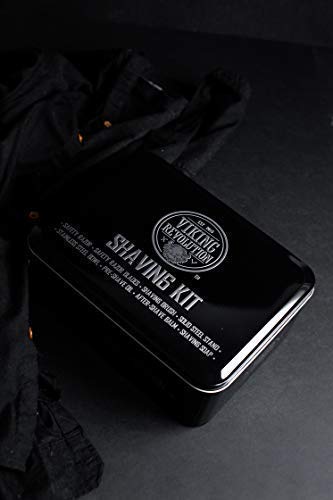 Viking Revolution Luxury Safety Razor Shaving Kit - Includes Double Edge Safety Razor, Stand, Bowl, After-Shave Balm, Pre-Shave Oil, Badger Brush - Safety Razor Kit