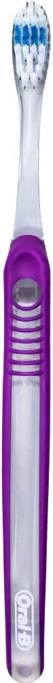 Oral-B Indicator Flat Trim Toothbrush, 30 Soft (Colors Vary) - Pack of 3