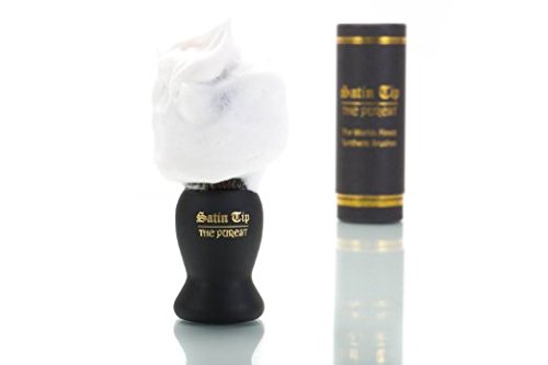 Satin Tip – The Purest, Shave Brush (Synthetic, Black, Soft Touch, Case)