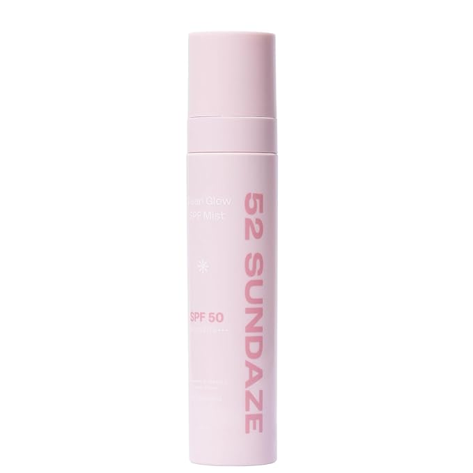 52 Su.ndaze Spf50 Rosewater Sunscreen Mist|Spf 50+ Pa++++ Sunscreen Spray|Invisible Sun Screen|Clear Glow Rose Sun Mist|Uva/B Broad|Oily & Dry Skin|No White Cast|Easy Reapplication|Men & Women|100 Ml