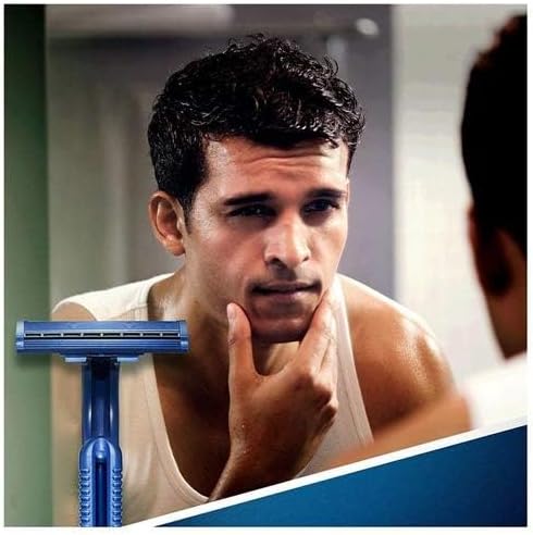 Gillette 2 Men's Disposable Razor, 5 Units - Pack of 2