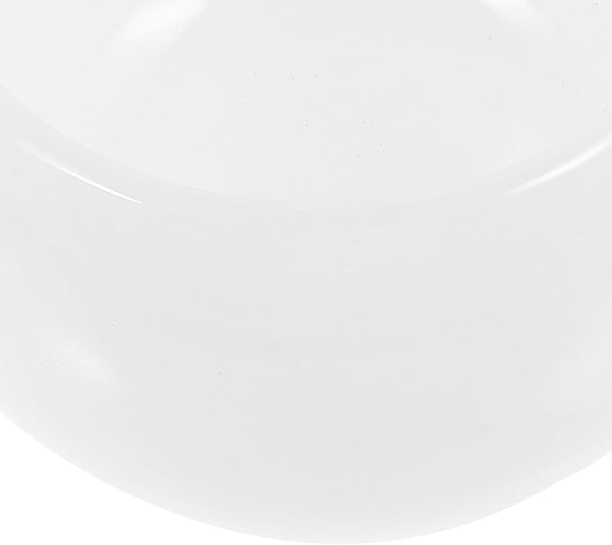 Beaupretty Glass Shaving Soap Bowl Deep Lather Shave Container Natural Soap Bubble Bowl for Men Barber Shaving Equipment Skin Care
