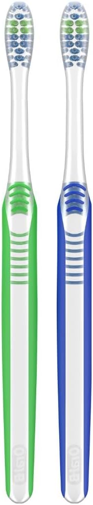 Oral-B Pro Health Fights Plaque & Tartar, 2 Count Soft Manual Toothbrush Pack, Indicator Bristles, Plaque Fighter, Gentle on Teeth