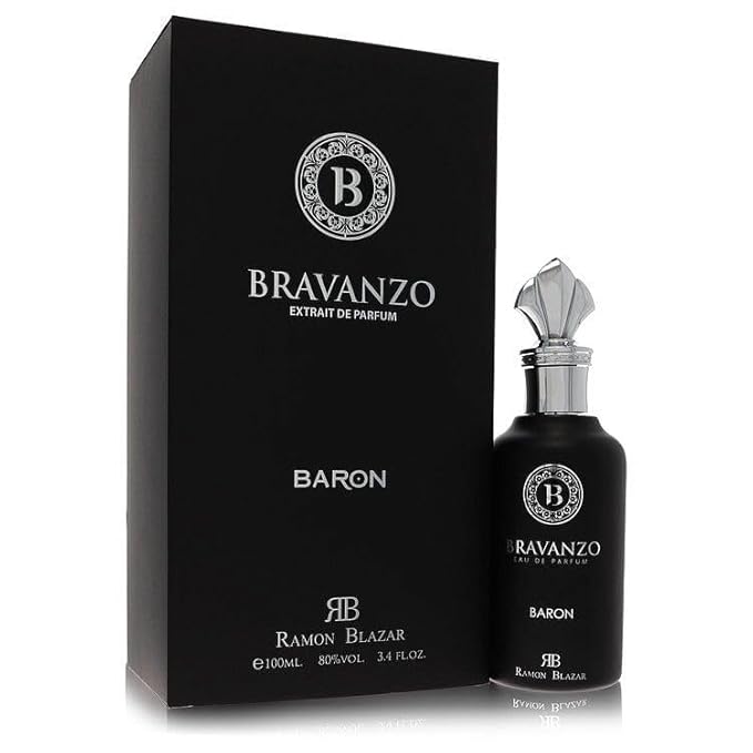 Dumont Bravanzo Baron Eau De Parfum 3.4 oz – Long Lasting Premium Eau De Parfum for Men & Women