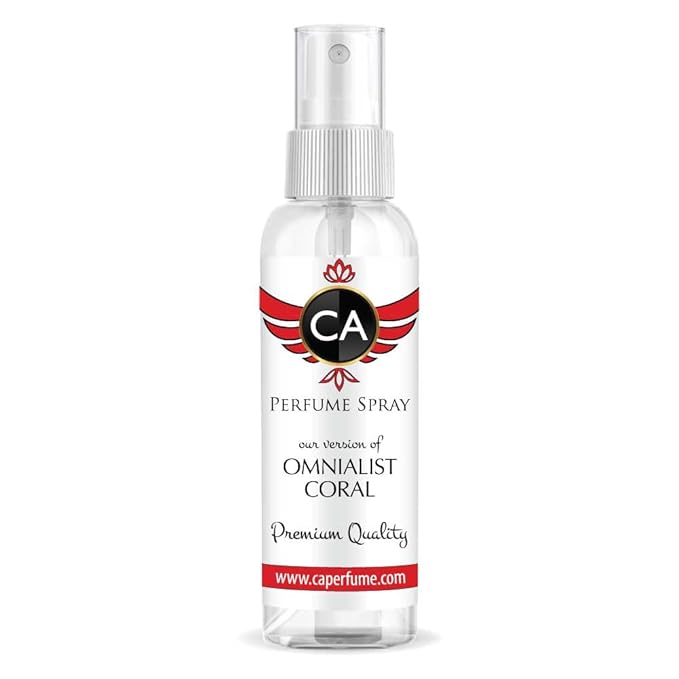 CA Perfume Eco Refill Impression of Omnialist Coral For Women EDP Perfume Concentrated Long Lasting Eau de Parfum Spray Refillable Atomizer Bottle 2 Fl Oz/60ml-X1