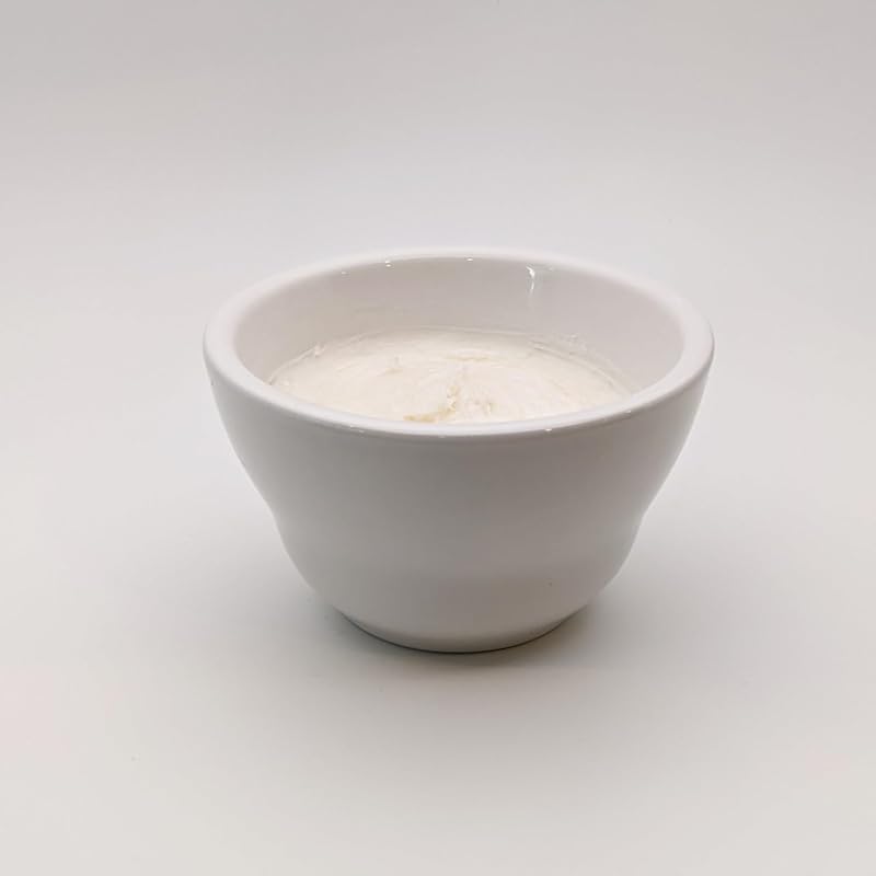 JL James' Premium Shave Soap in Ceramic Bowl Scent: James' Original