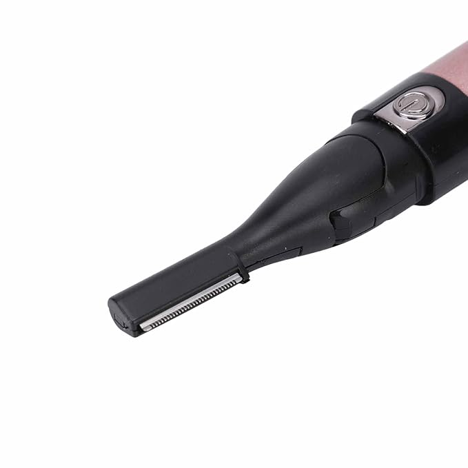 Yinhing Electric Eyebrow Trimmer,Portable Hair Remover Trimmer Painless Shaver Kit for Women Men Lips Armpit Leg Body,Battery Operated ()