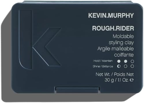KEVIN.MURPHY ROUGH.RIDER Clay - Hair Strengthening - For All Hair Types - Moldable Styling Clay - Sulphate Free Care - 30 g / 1.1 oz