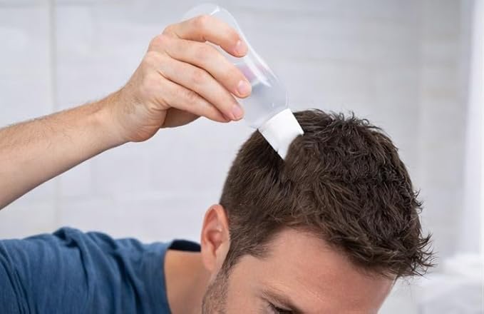 Men Hair Loss Regrowth Revitalizes Hair Follicles 5% Minoxidil Topical Solution 3 Months Supply Size 3 X 2 Fl. Oz (60 Ml) Original + Applicator Bottle Scalp Massager