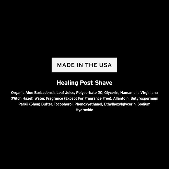 Supply 2-Pack Sandalwood & Cedar Healing Post Shave Face Spray for Men with Shea Butter & Aloe Vera – Moisturizing Alcohol Free Aftershave Lotion to Soothe Irritation for All Skin Types – 2 oz. Each