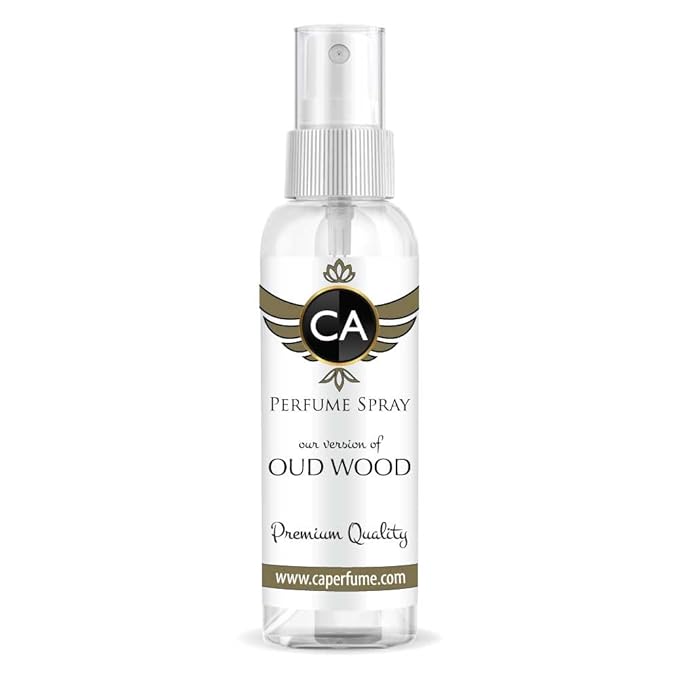 CA Perfume Eco Refill Impression of Oud Wood For Men Cologne Eau de Parfum Spray Refillable Bottle 2 Fl Oz/60ml-X1