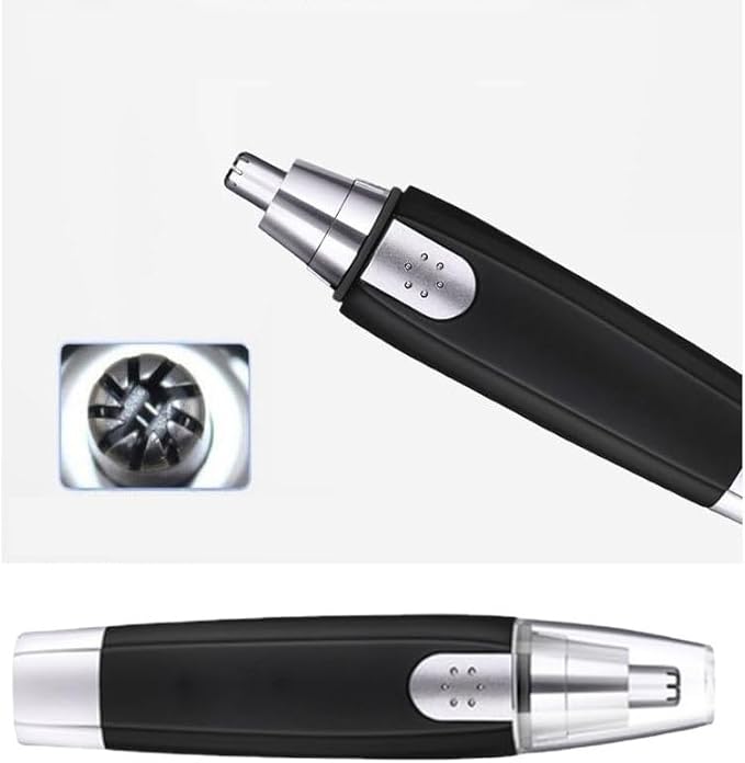 2 Pack Electric Nose Hair Trimmer, Professional Ear Hair Trimmer, Battery Powered Trimmer for Women Men (Battery Not included)