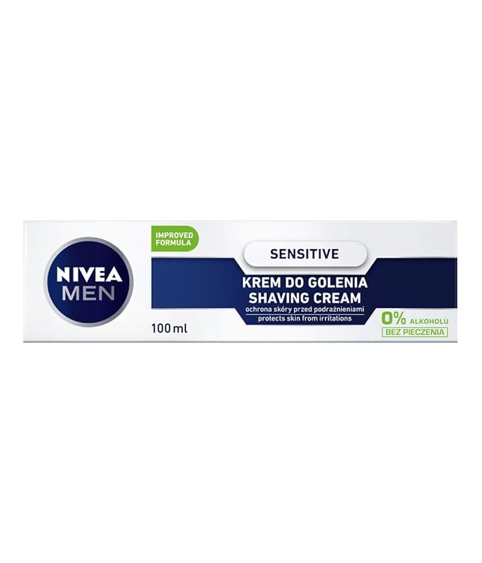 NIVEA Men Mild Shaving Cream Sensitive 100 Ml