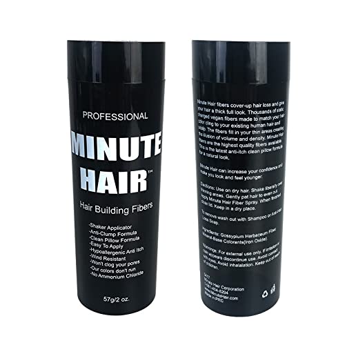 Biggie Sized 57 Gram Bottle Full Of Minute Hair Fibers. HI Grade Hair Building Fibers. Gargantuan Amount of LIGHT BROWN Fibers Inside A Compact Size Refillable Bottle. Choose Your Color.
