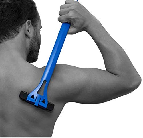 baKblade 1.0 Back Hair and Body Shaver Refill Replacement Cartridges Bundle. 4 Inch Extra-Wide Wet or Dry Disposable Razor Blades (Blades 6pck)