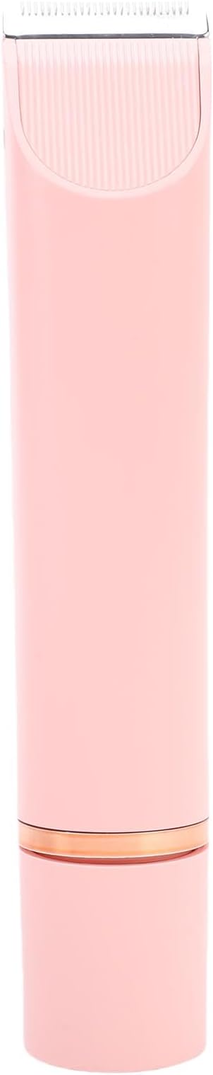 Pongnas Women Body Hair Trimmer 2 in 1 IPX7 Trimmer with Type C Charging (Pink)