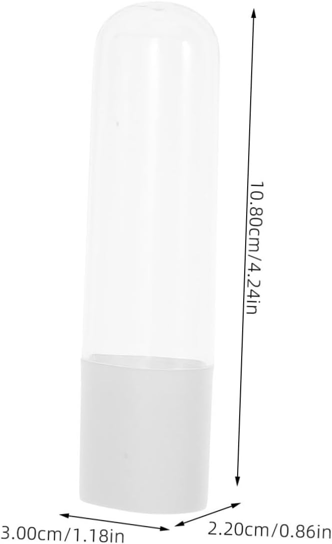 Travel Flosser Tip Cover Case Portable Plastic Toothbrush Holder for Electric Flosser Nozzle Storage