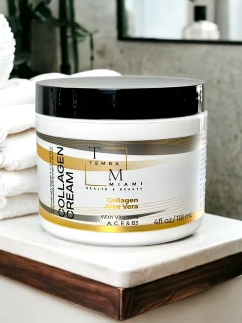 COLLAGEN Face CREAM MOISTURIZER, Non Greasy ANTI-AGING for ALL SKIN TYPES, Including SENSITIVE SKIN, 4 fl oz