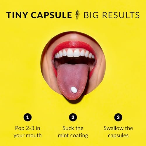 Zelmin's Minty Mouth Breath Freshener - (5 Pack) Long Lasting Bad Breath Treatment for Adults, Instant Freshness Helps with Dry Mouth, Natural Breath Mints for Travel, Alcohol-Free, Keto, Gluten-Free