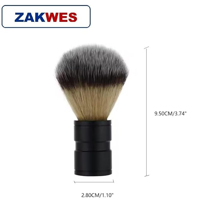 Men's Shaving & Grooming Set, Double Edge Safety Razor, Shaving Brush, Razor & Brush Stand,10 Blades, Shaving Bowl, Valentine Gift For Men, Gift for Fathers/Dads (Black).