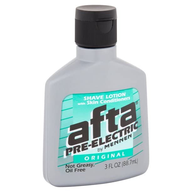 Afta Pre-Electric Shave Lotion With Skin Conditioners Original 3 oz (Pack of 2)