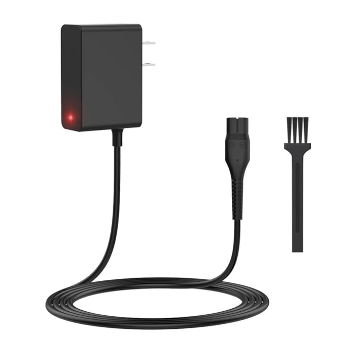 IBERLS A00390 4.3V Charger Compatible with Philips Norelco One Blade QP2520 QP2620 QP2721 QP2821 MG3740 BT3206 MG3730 MG5720 MG5730 Electric Shaver Replacement Power Cord