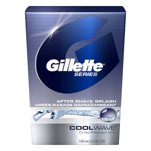 Gillette After Shave for Men, 3.3 fl oz | Cool Wave | Lotion | Series