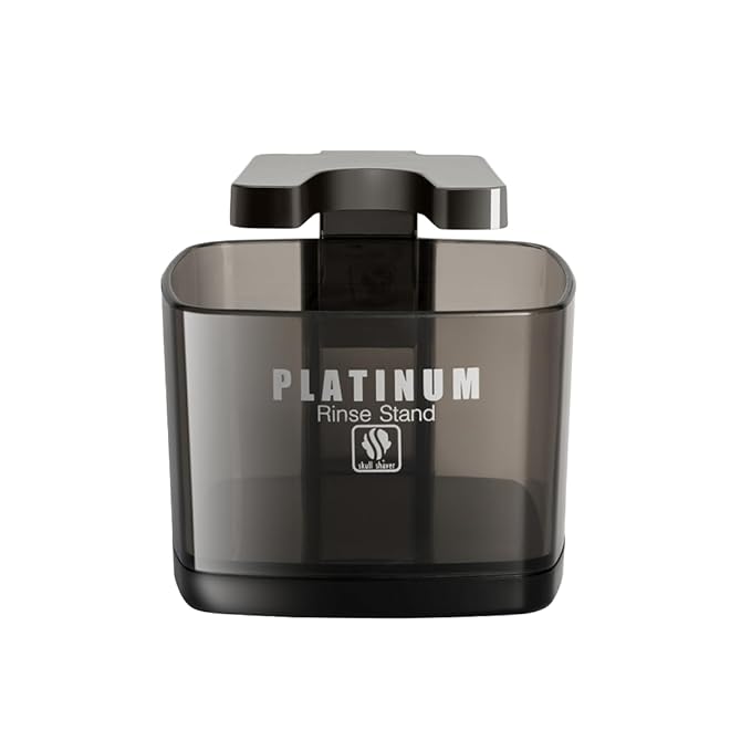 SKULL SHAVER Platinum Rinse Stand - Ultimate Cleaning Solution for Pitbull & Butterfly Shavers