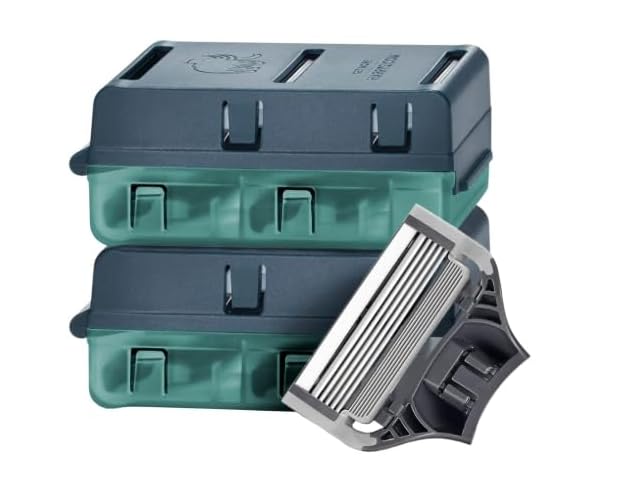 Razor Blade Refills, Harry Razor Blade Refills 8 Count, Sharper 5-Blade, Close and Comfortable Shave - Compatible