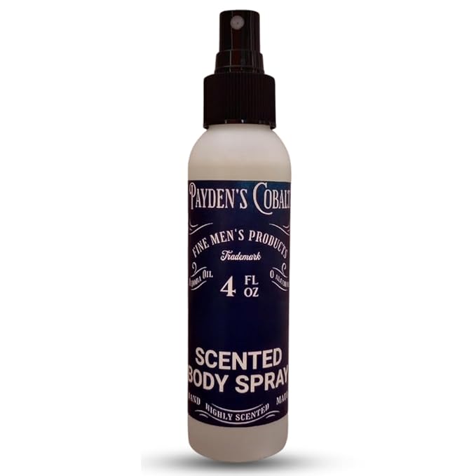 Payden's Cobalt Banana Leaf & Pimento For Men Scented Body Spray, 4 Oz