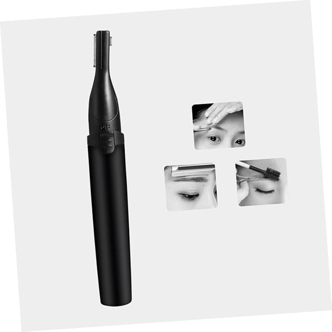 Hemoton Eyebrow Shaver Electric Eyebrow Trimmer Trimming Detachable Head Waterproof Perfect for Women Grooming Tool