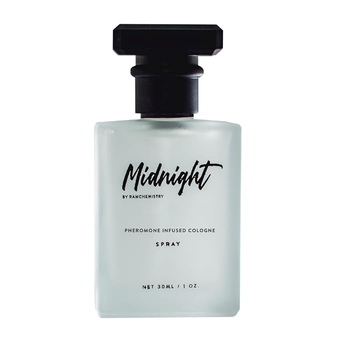 RawChemistry Midnight Pheromone Infused Cologne for Men – Infused with Pheromones – Midnight Cologne for Men – Mens Fragrance with Feromonas – Perfume con Feromonas para Hombre