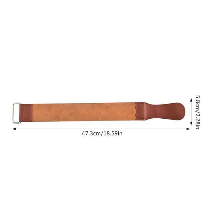 Razor Sharpener Double-sided Shaving Strop Hair Removal Tool for Home Use