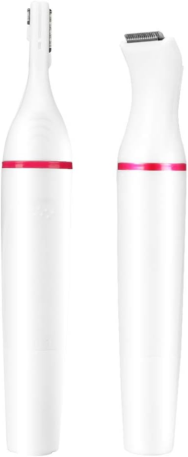 with Detachable Cutter Heads Portable Women Eyebrow Trimmer Women Hair Shaver, Women Electric Shaver, Multi-Functional for Women Men