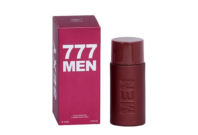 EBC-Collection, 777 MEN RED Perfume for Men, 3.4oz/100ml