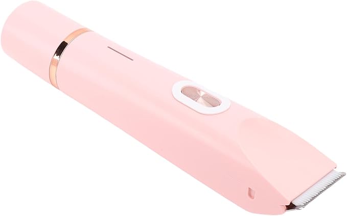 Pongnas Women Body Hair Trimmer 2 in 1 IPX7 Trimmer with Type C Charging (Pink)