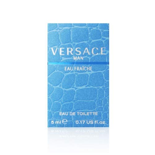 Versace Man Eau Fraiche, 0.17 Ounce (Pack of 2)