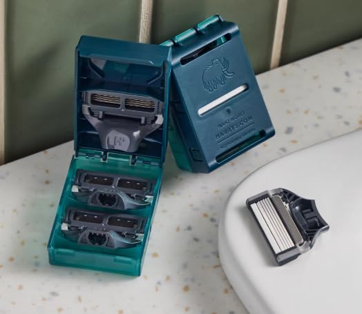 Razor Blade Refills, Harry Razor Blade Refills 8 Count, Sharper 5-Blade, Close and Comfortable Shave - Compatible