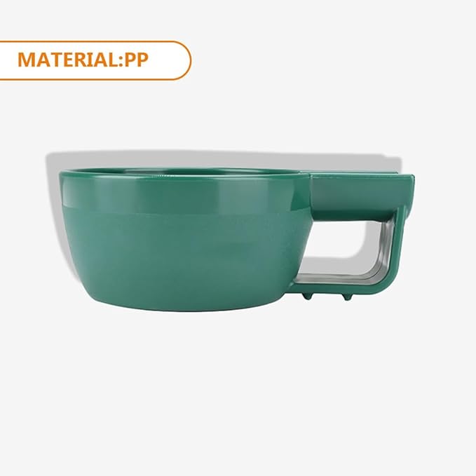 Plastic Shaving Bowl for Men Deep Shaving Soap Container Mouth Anti-slip Shave Cup Bowl for Home and Travel