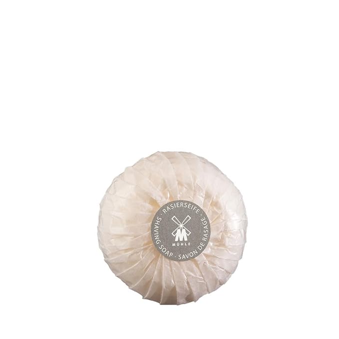 MÜHLE SHAVING CARE Shaving Soap Duo with the Mühle shaving soaps, Sea Buckthorn and Sandalwood