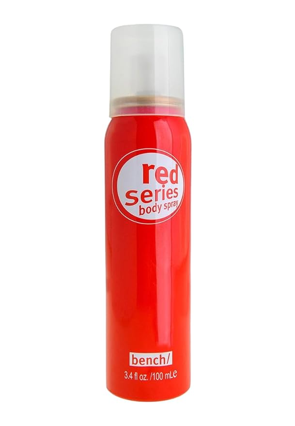 Bench Body Spray Red Series - Features Spicy and Woody Notes - Perfect for the Modern Man - 100 ml