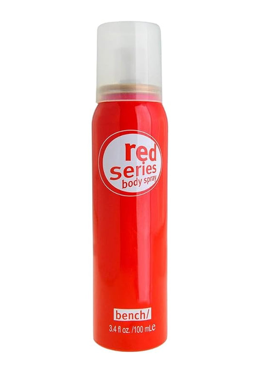 Bench Body Spray Red Series - Features Spicy and Woody Notes - Perfect for the Modern Man - 100 ml