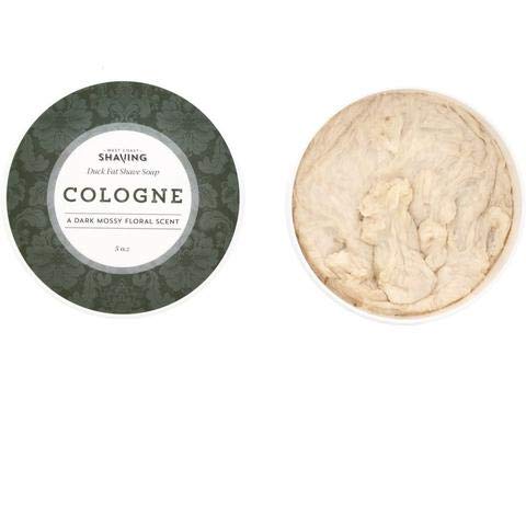 WCS Duck Fat Shaving Soap, Cologne, 5 oz