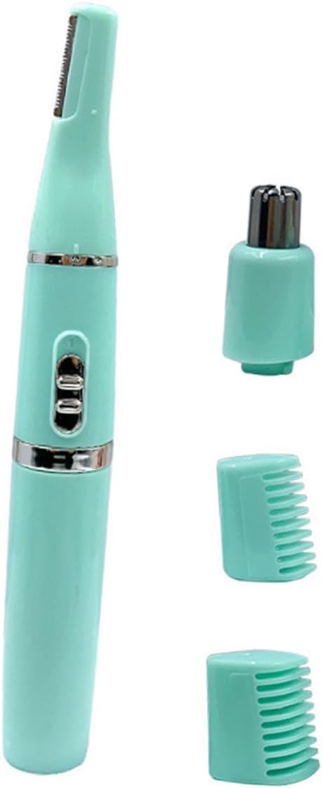 1set Electric Eyebrow Trimmer and Facial Hair Remover Multifunctional Precision Razor for Eyebrows Nose and Facial Hair Blade Portable Design Suitable for Women and Men