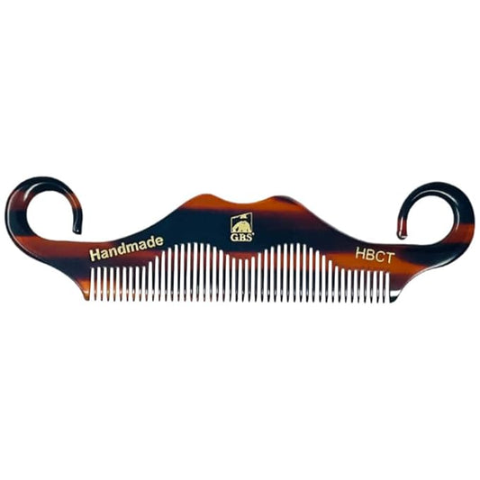 G.B.S Men's Grooming, Hand-made of Quality Cellulose Acetate, Anti-static No Cling No Snag Smooth Edges