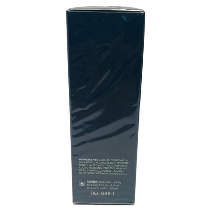G.B.S Classic Eau de Toilette for Men, Citrus and Lavender Scent, Bold, Intense Timeless, Long-lasting, 3.4 Ounces
