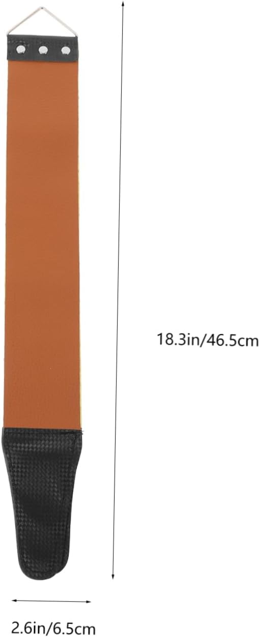 VALICLUD 2pcs Double-sided Strop for Manual Shavers Sharpening Tool for Home and Barber Use Random Essential Grooming Accessory