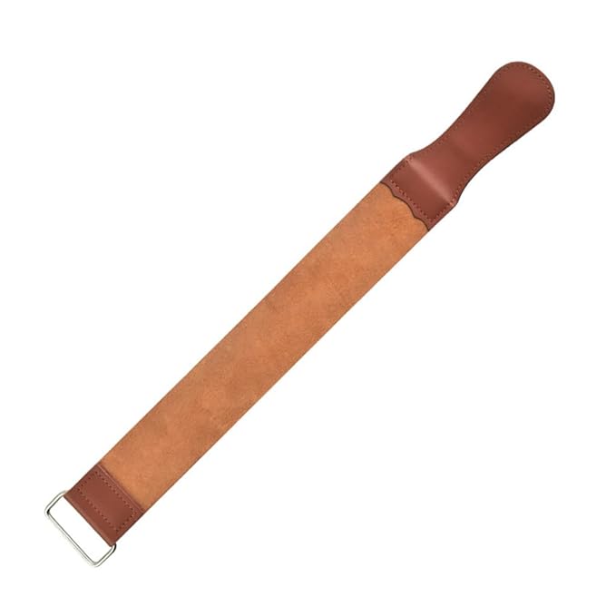 Straight Razor Strop Durable Artificial Leather Sharpening Strap for Professional Razor Care for Smooth Shaving Father Day present for Men