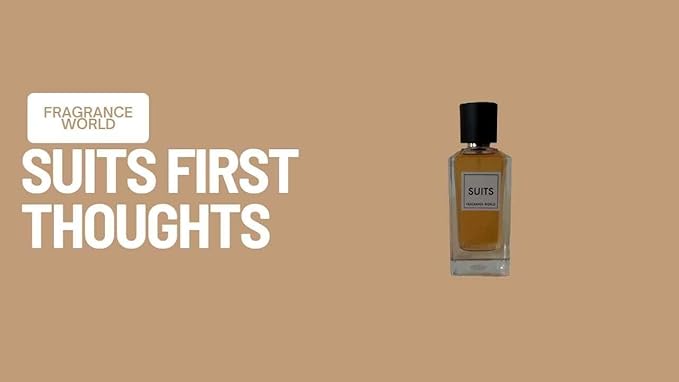 Suits by Fragrance World for Unisex - 3.4 oz EDP Spray